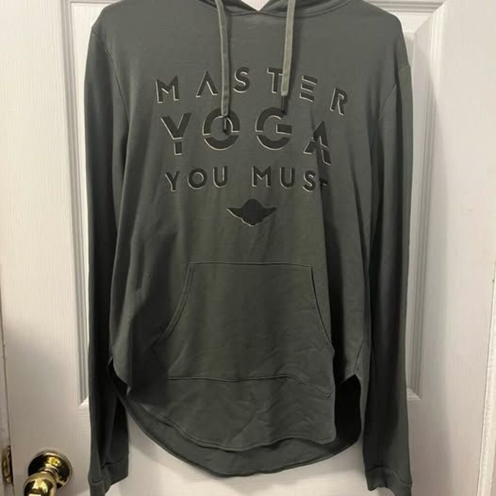 Her Universe Star Wars Yoda Open Back Hoodie Size M